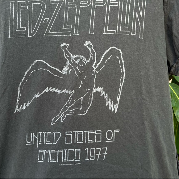 Led Zeppelin amplified graphic band 🎸 grey t-shirt from 2010 ! - Picture 2 of 8